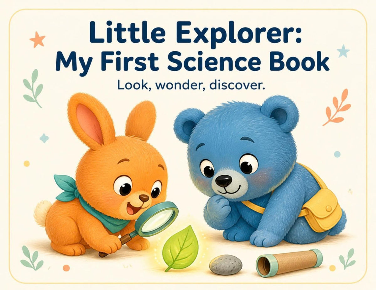 Little Explorer: My First Science Book- Printable Kid's Ebook